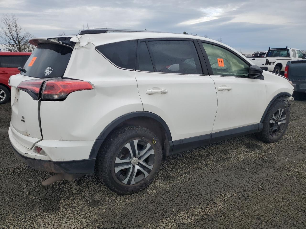 2018 Toyota RAV 4 VIN JTMBFREV9JJ745664 Copart auction photo, all over damage thumbnail 3