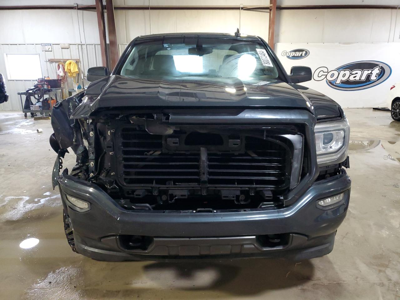 2017 GMC Sierra VIN 1GTV2LEC1HZ154308 Copart auction photo, front end / minor dent/scratches damage thumbnail 5