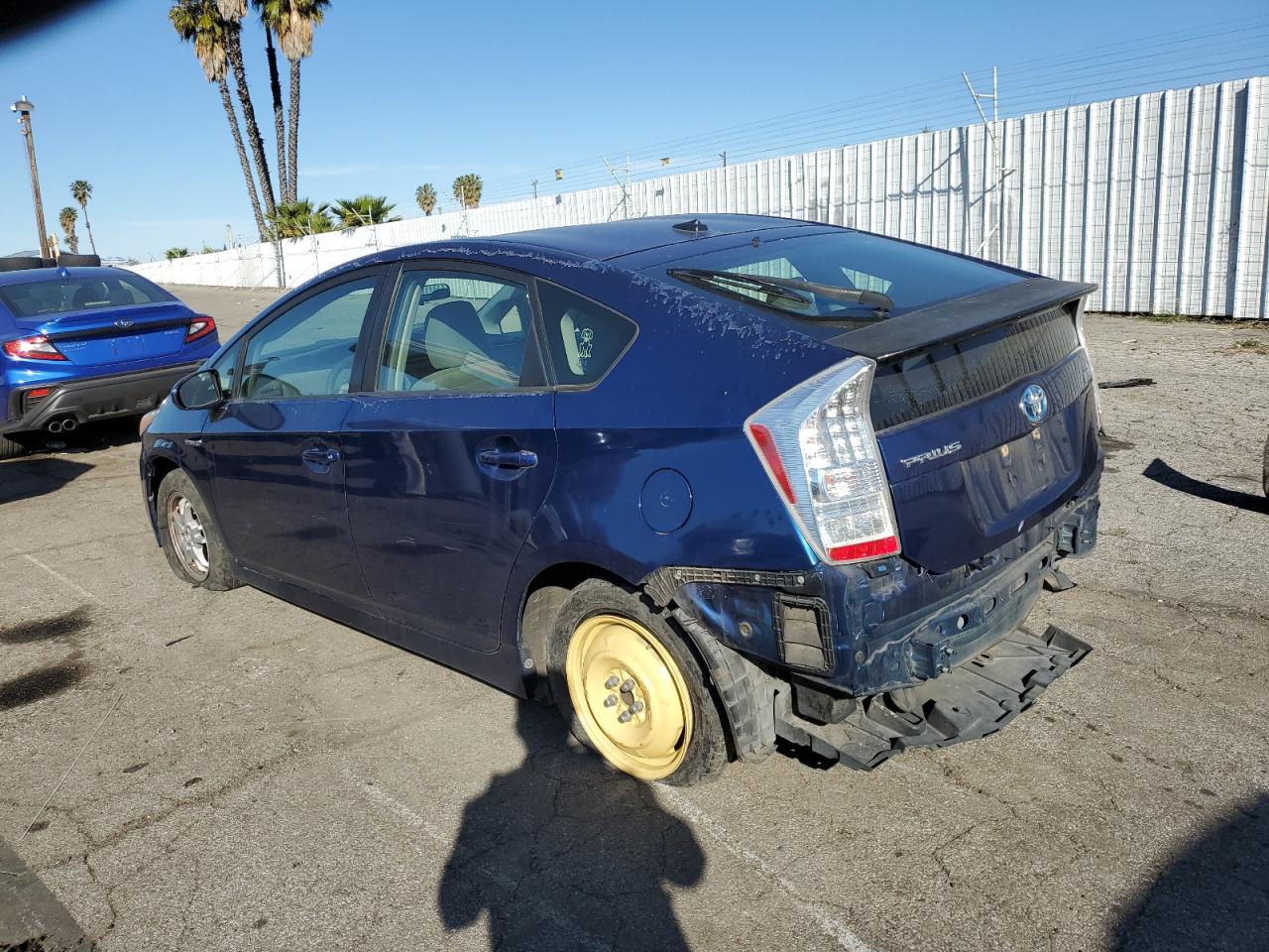2010 Toyota Prius VIN JTDKN3DU9A1083416 Copart auction photo, rear end damage thumbnail 2