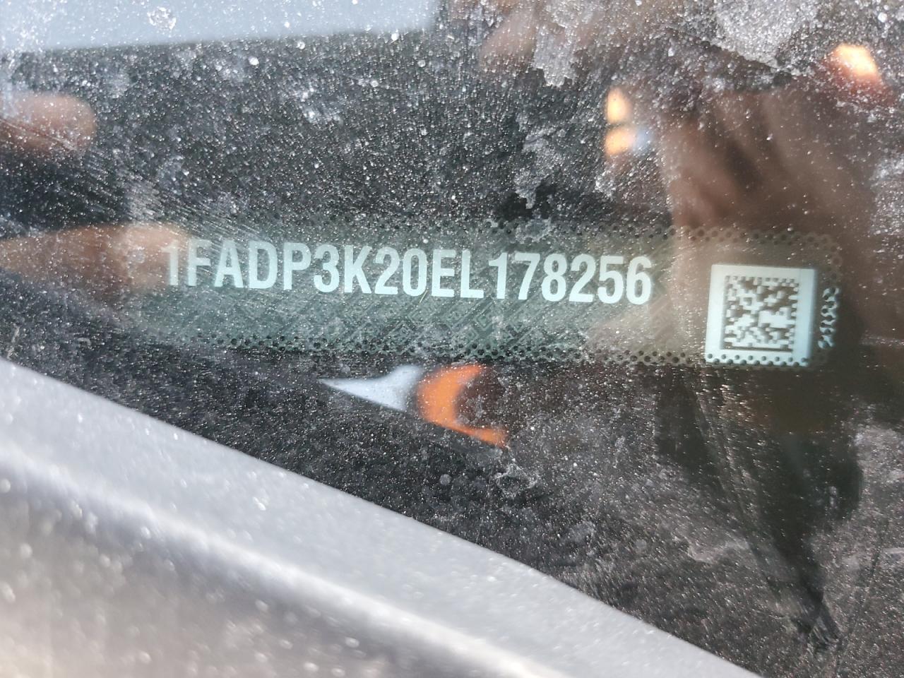 2014 Ford Focus VIN 1FADP3K20EL178256 Copart auction photo, rear end damage thumbnail 13