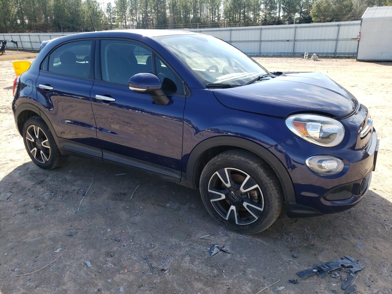 2018 Fiat 500 VIN ZFBCFXAB2JP644390 Copart auction photo, front end damage thumbnail 4