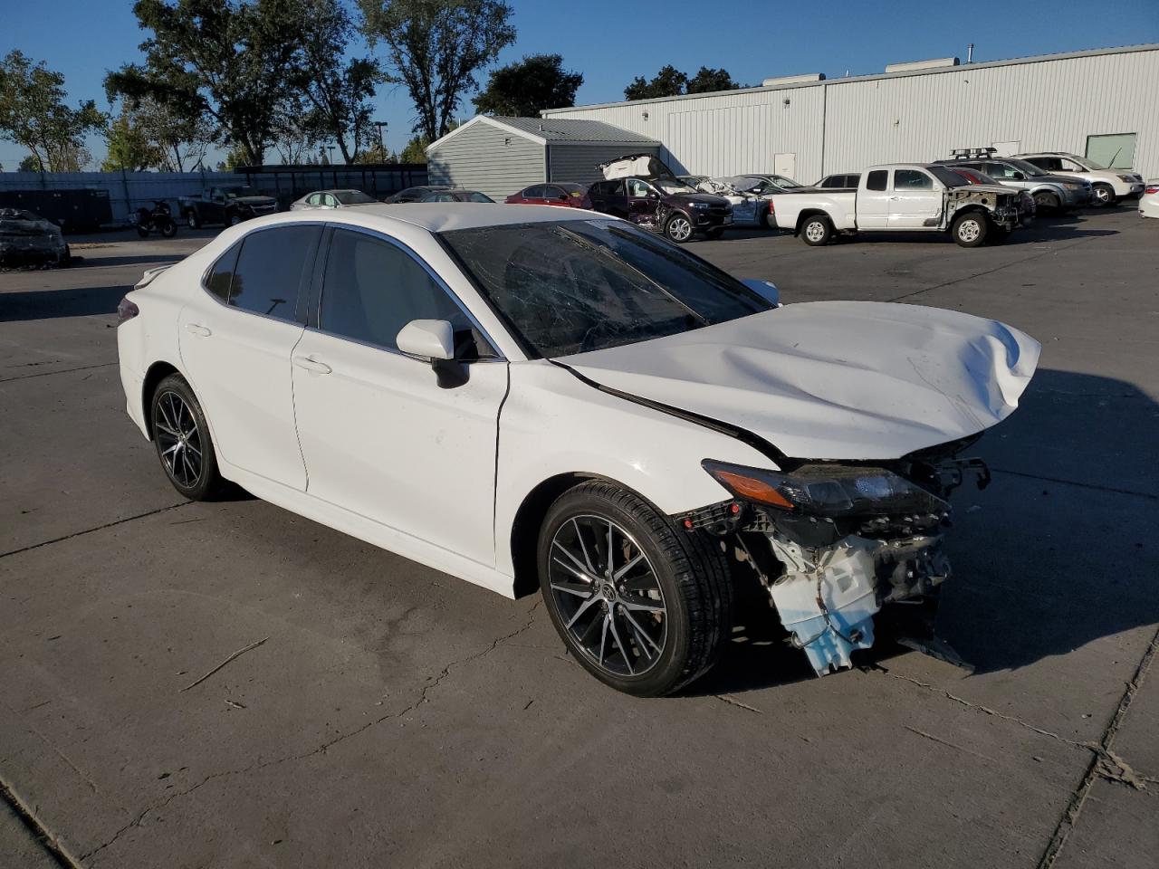 2021 Toyota Camry VIN 4T1T11AK1MU558255 Copart auction photo, all over damage thumbnail 4