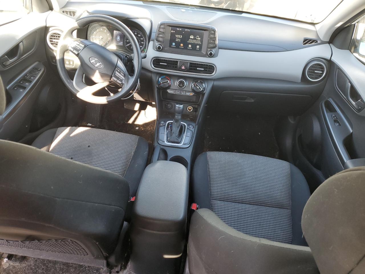 2020 Hyundai Kona VIN KM8K1CAA1LU434421 Copart auction photo, all over damage thumbnail 8