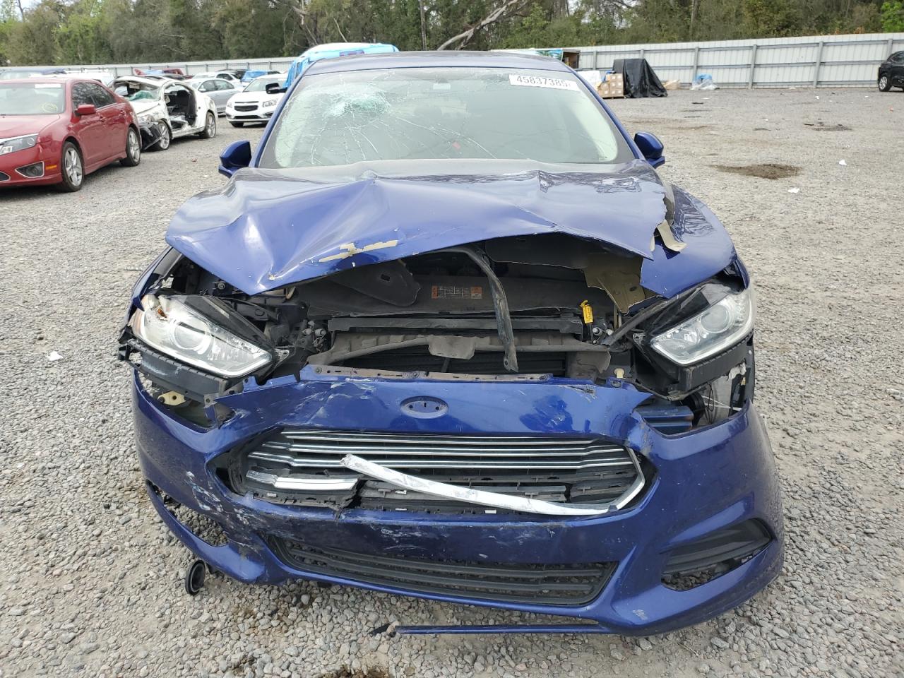 2016 Ford Fusion VIN 3FA6P0H70GR197842 Copart auction photo, front end / rear end damage thumbnail 5