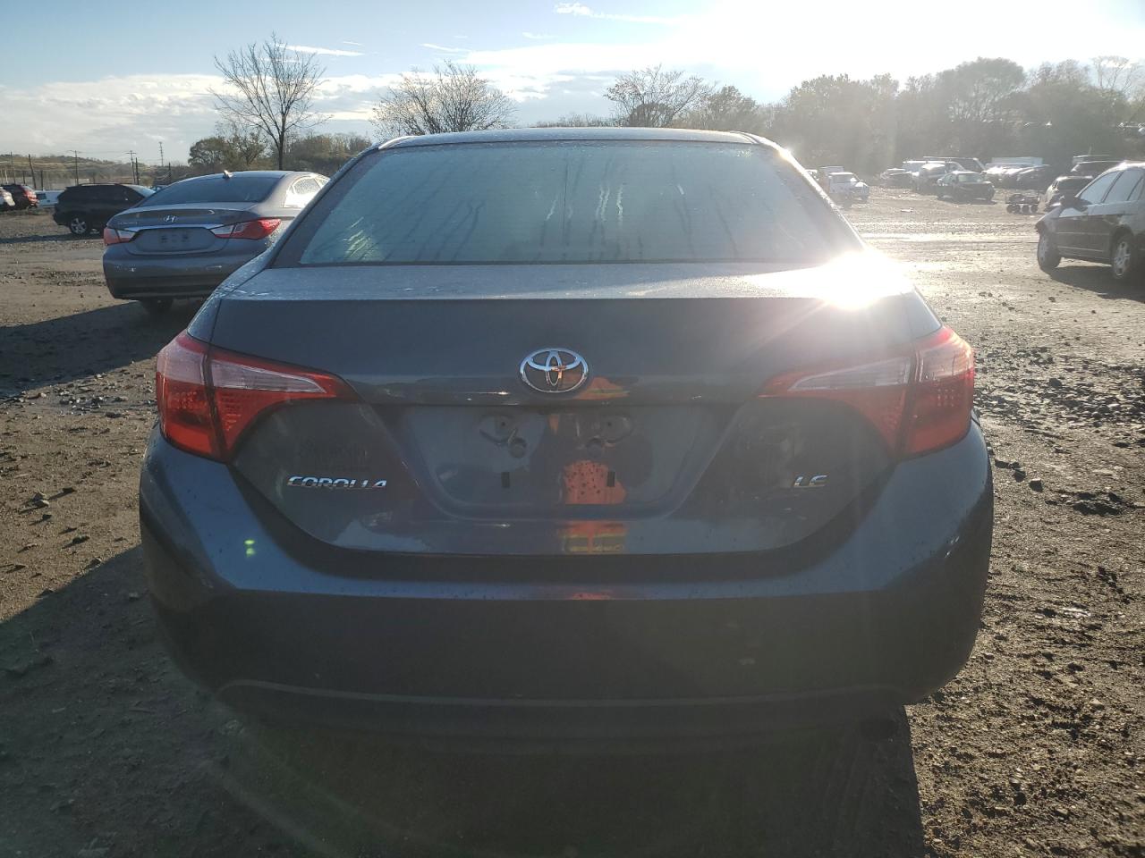 2017 Toyota Corolla VIN 2T1BURHE4HC890604 Copart auction photo, front end / side damage thumbnail 6
