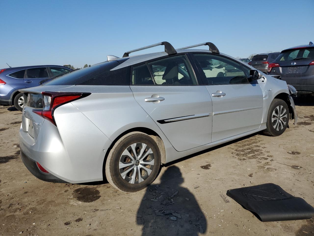 2019 Toyota Prius VIN JTDL9RFUXK3006178 Copart auction photo, front end damage thumbnail 3