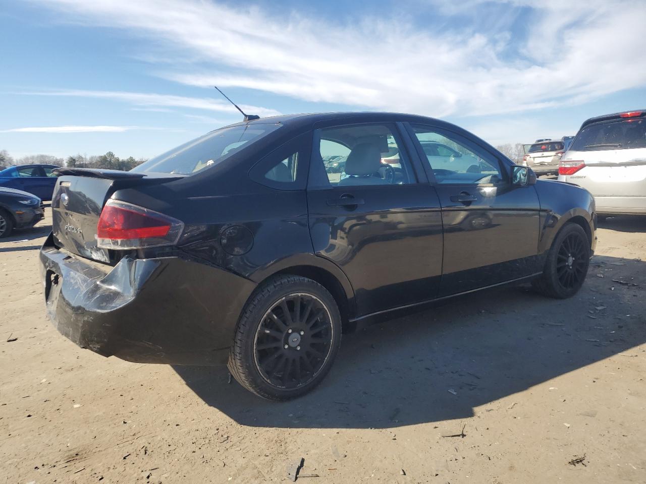 2010 Ford Focus VIN 1FAHP3GN2AW276492 Copart auction photo, front end / rear end damage thumbnail 3