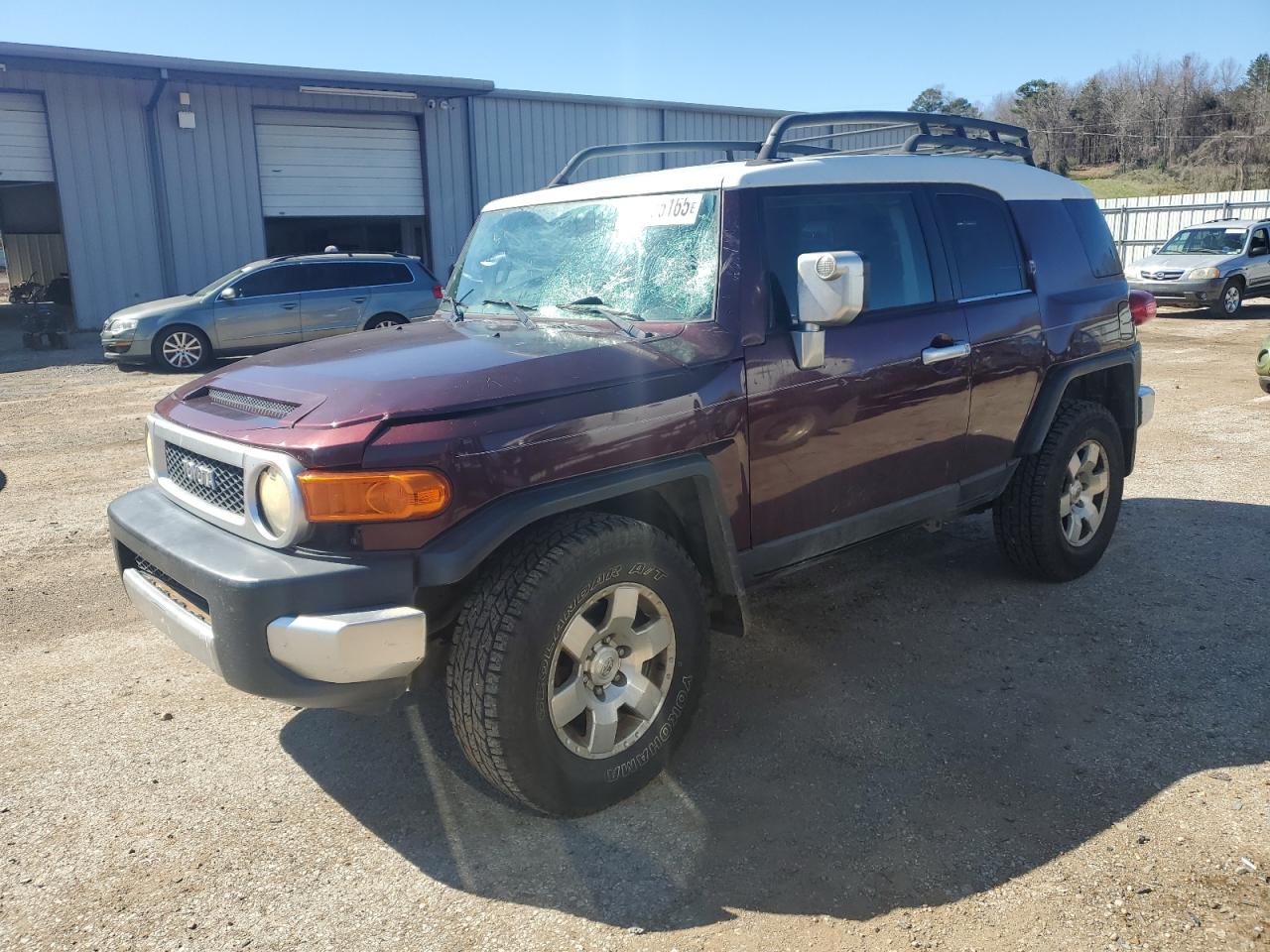 2007 Toyota FJ Cruiser VIN JTEBU11F070039036 - Copart auction photo