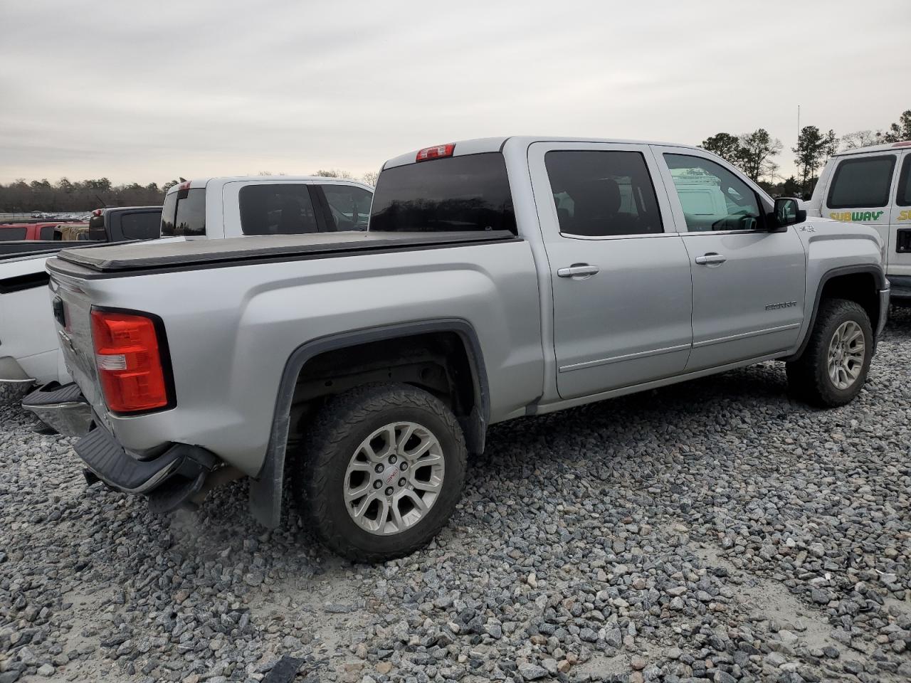 2016 GMC Sierra VIN 3GTU2MEC7GG167550 Copart auction photo, rear end damage thumbnail 3