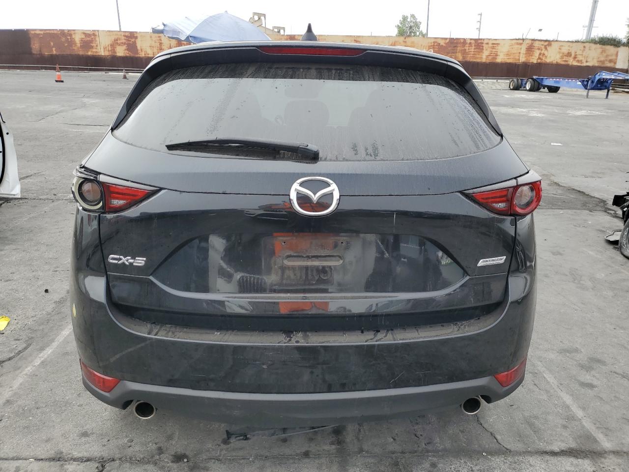 2018 Mazda CX-5 VIN JM3KFADM1J0312850 Copart auction photo, undercarriage / front end damage thumbnail 6