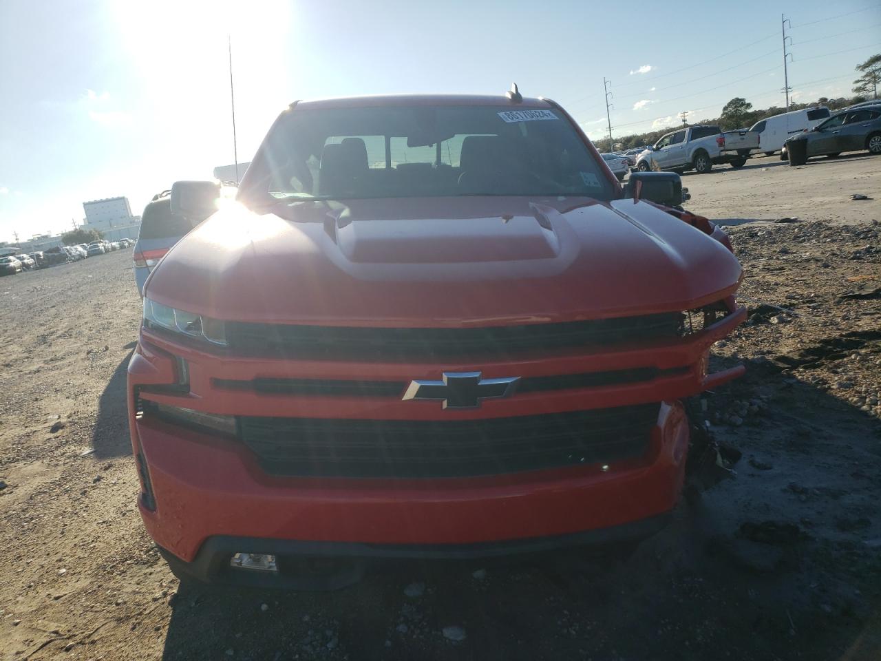 2020 Chevrolet Silverado VIN 3GCPWDED9LG403085 Copart auction photo, front end damage thumbnail 5