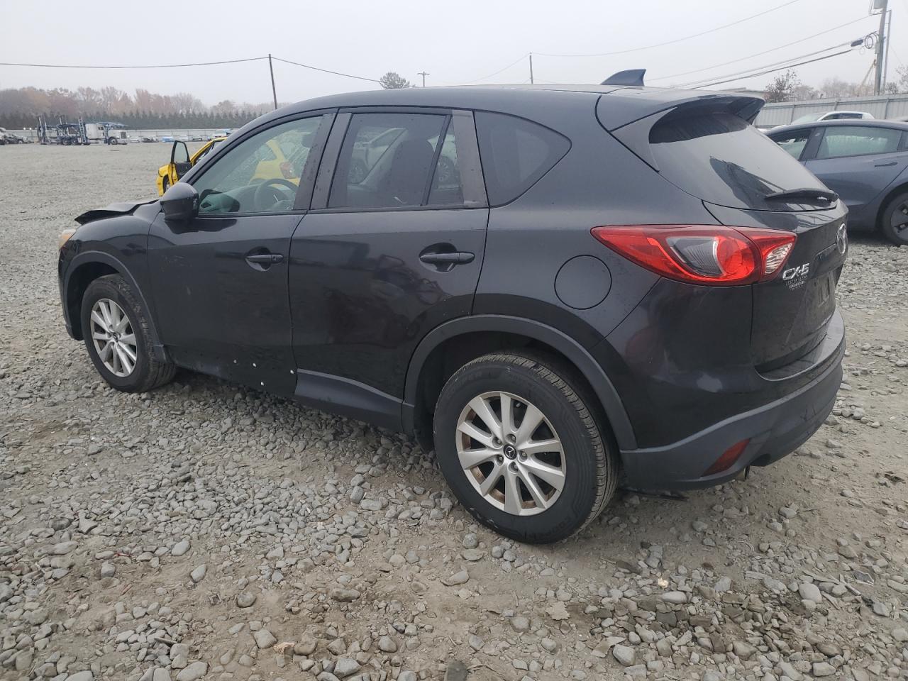 2013 Mazda CX-5 VIN JM3KE2CEXD0150952 Copart auction photo, front end / side damage thumbnail 2