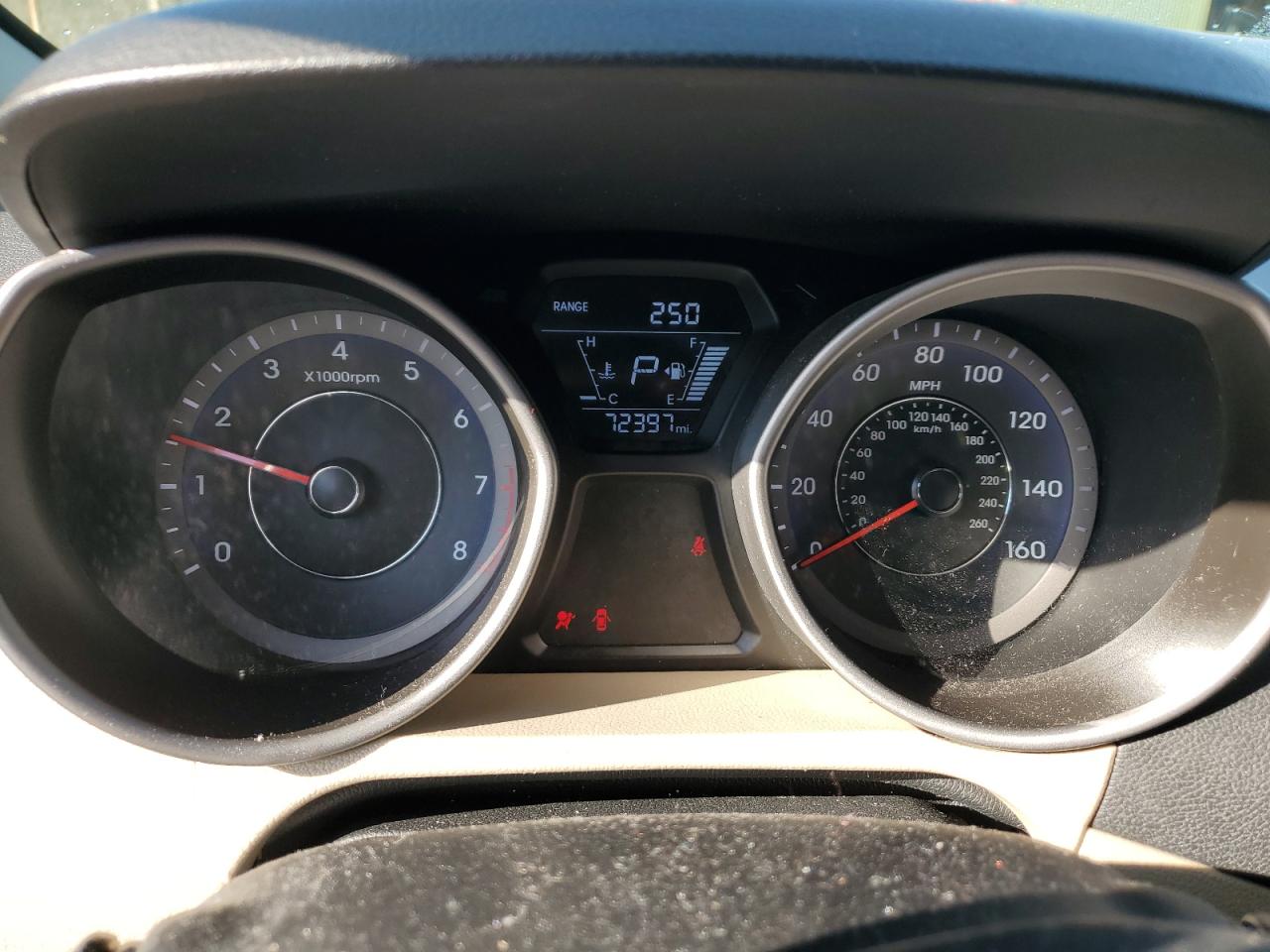 2015 Hyundai Elantra VIN KMHDH4AH3FU371835 Copart auction photo, front end damage thumbnail 9