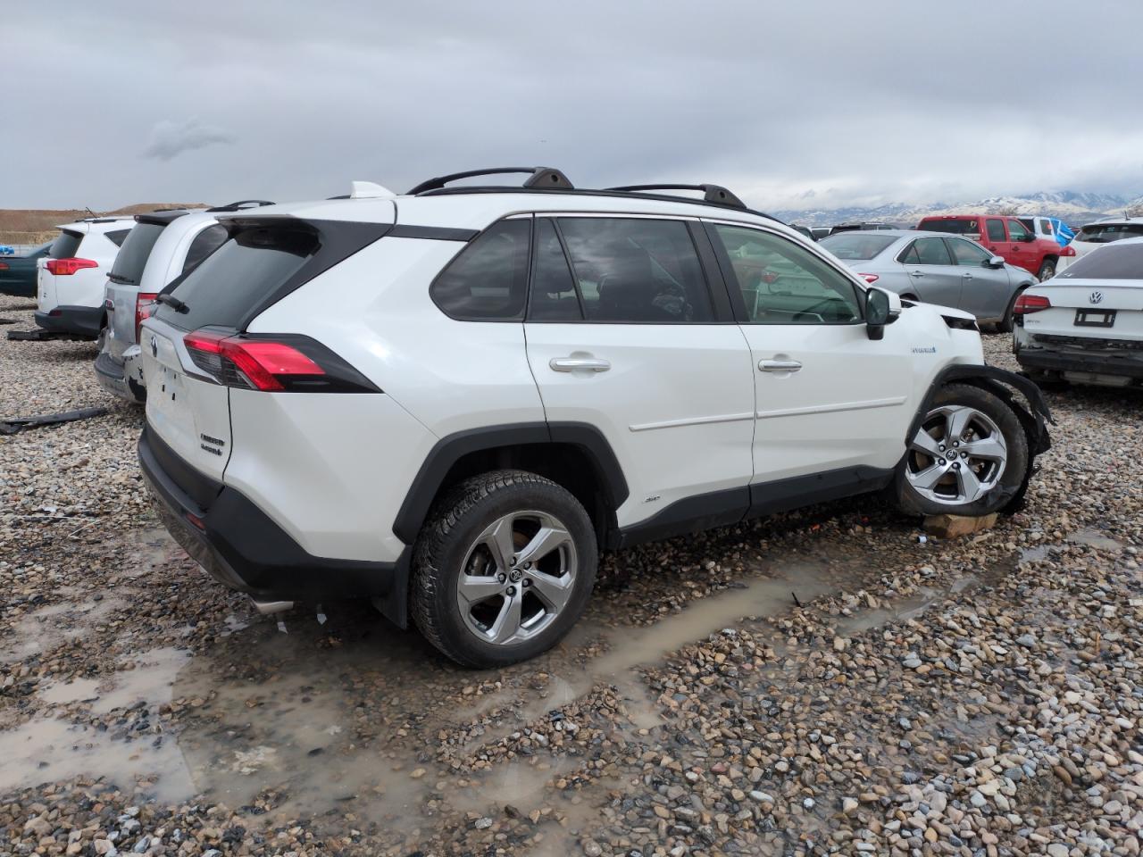 2019 Toyota RAV 4 VIN JTMDWRFV5KD504403 Copart auction photo, front end damage thumbnail 3