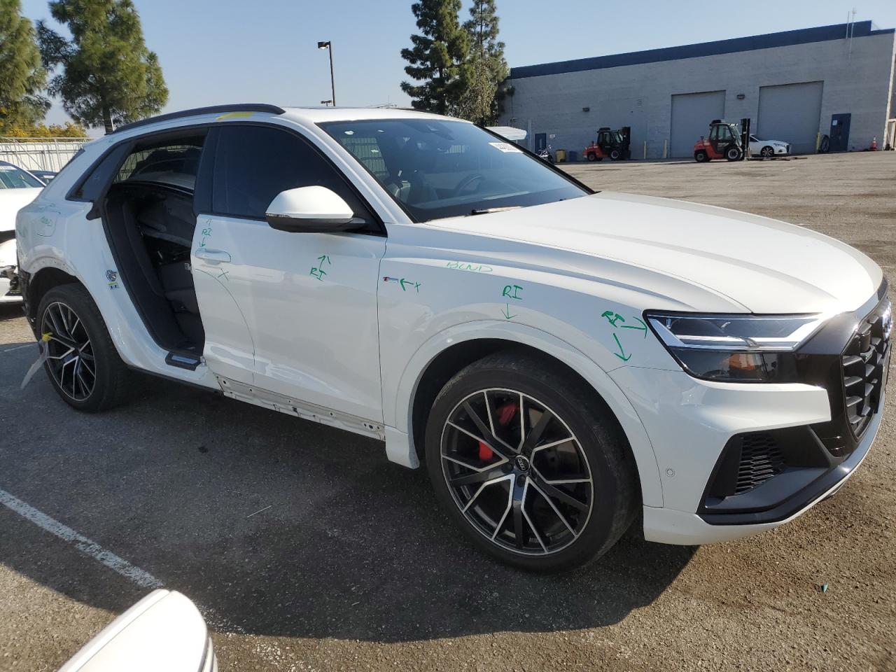 2019 Audi Q8 VIN WA1EVAF1XKD041089 Copart auction photo, rear end / side damage thumbnail 4