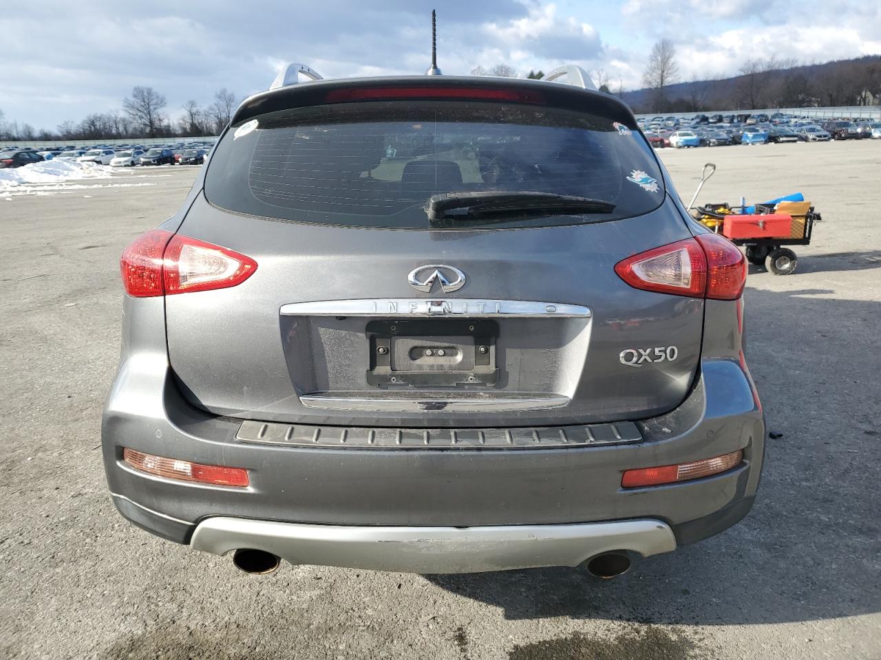 2016 Infiniti QX50 VIN JN1BJ0RR2GM261627 Copart auction photo, front end / minor dent/scratches damage thumbnail 6
