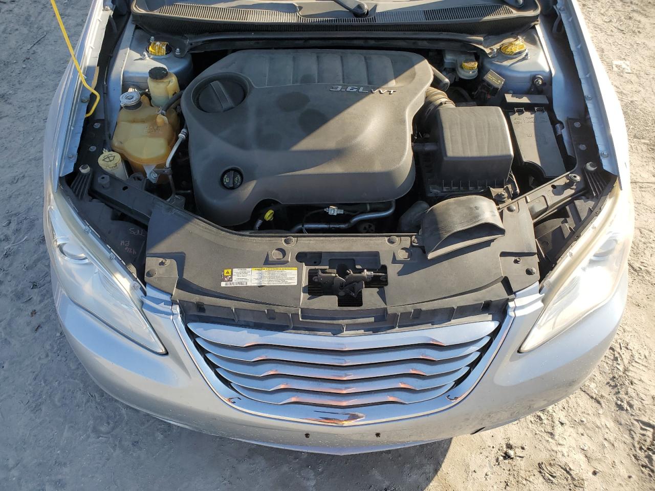 2012 Chrysler 200 VIN 1C3CCBBG9CN250682 Copart auction photo, side damage thumbnail 11