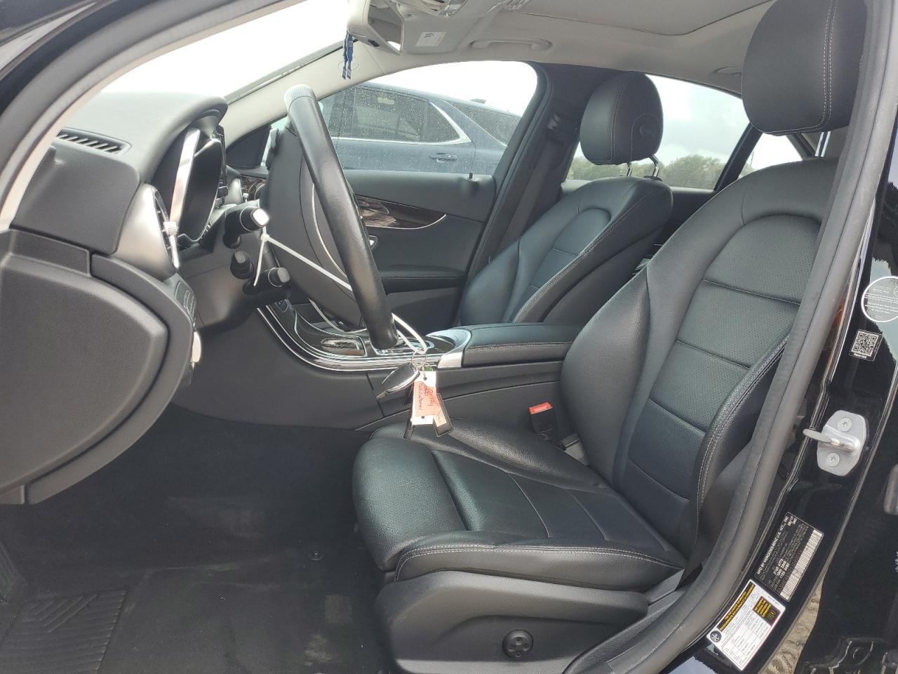 2018 Mercedes-Benz C-klasse VIN 55SWF4KB2JU240019 Copart auction photo, front end / side damage thumbnail 7