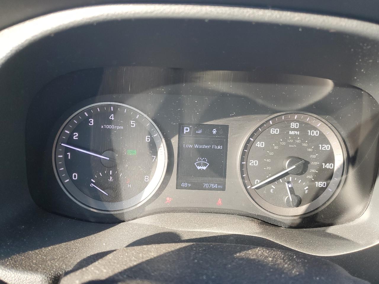 2018 Hyundai Tucson VIN KM8J33A47JU712736 Copart auction photo, front end damage thumbnail 9
