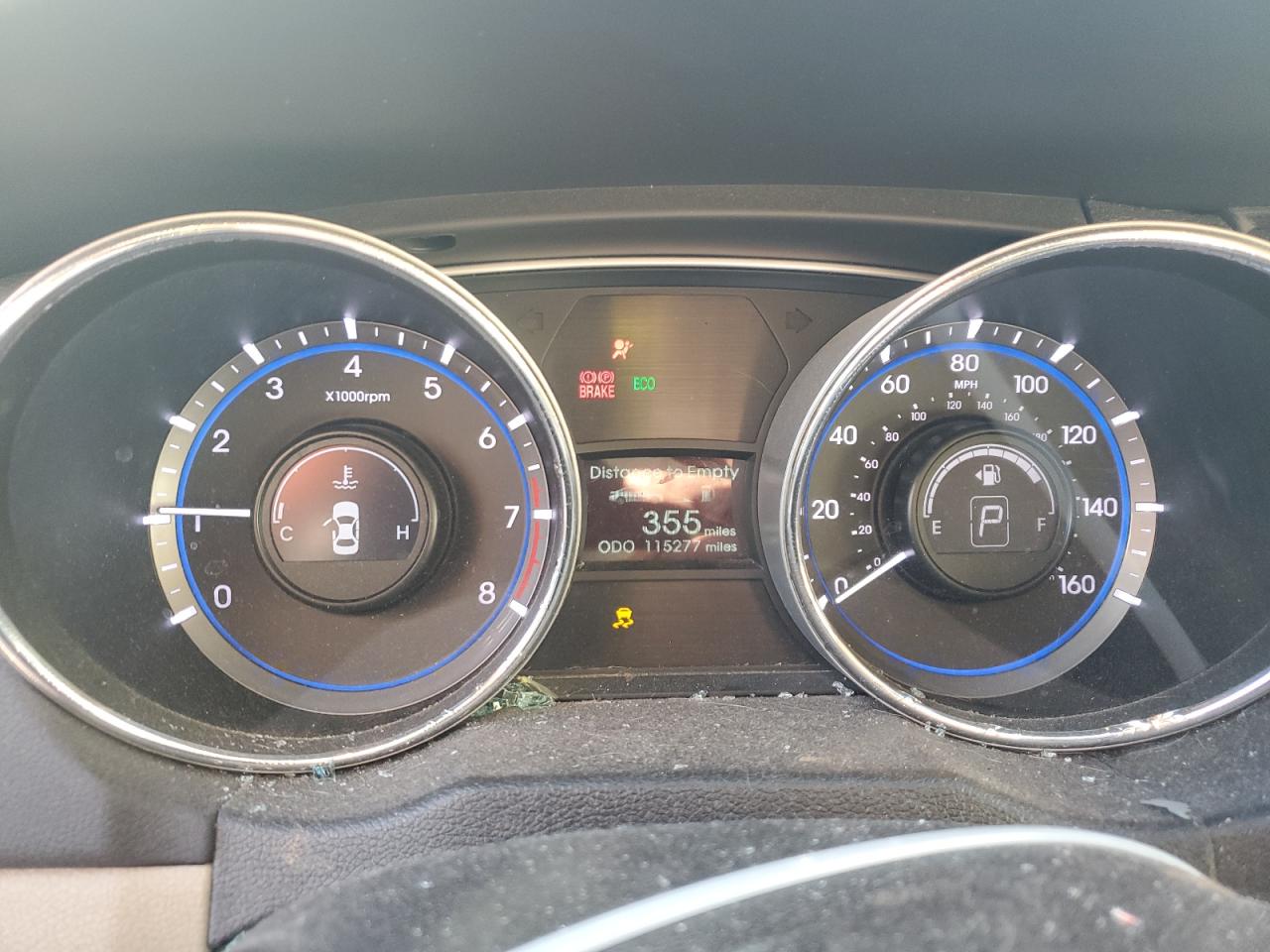 2014 Hyundai Sonata VIN 5NPEB4AC0EH945122 Copart auction photo, all over / side damage thumbnail 9