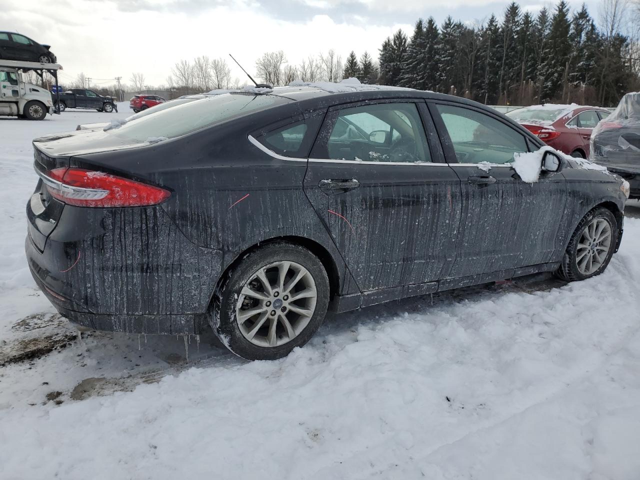 2017 Ford Fusion VIN 3FA6P0H72HR394481 Copart auction photo, front end damage thumbnail 3