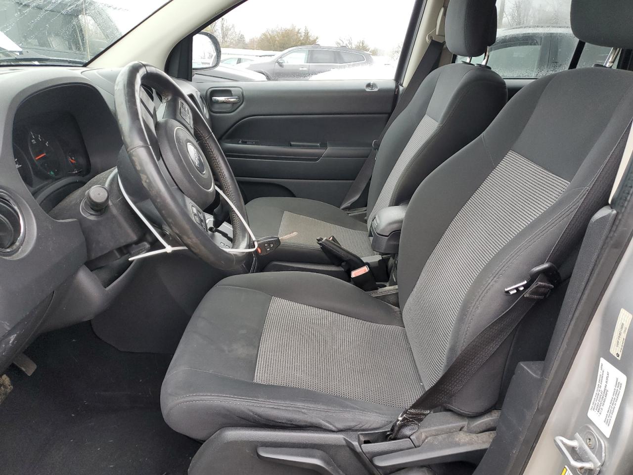 2011 Jeep Compass VIN 1J4NF1FB4BD134888 Copart auction photo, front end / side damage thumbnail 7