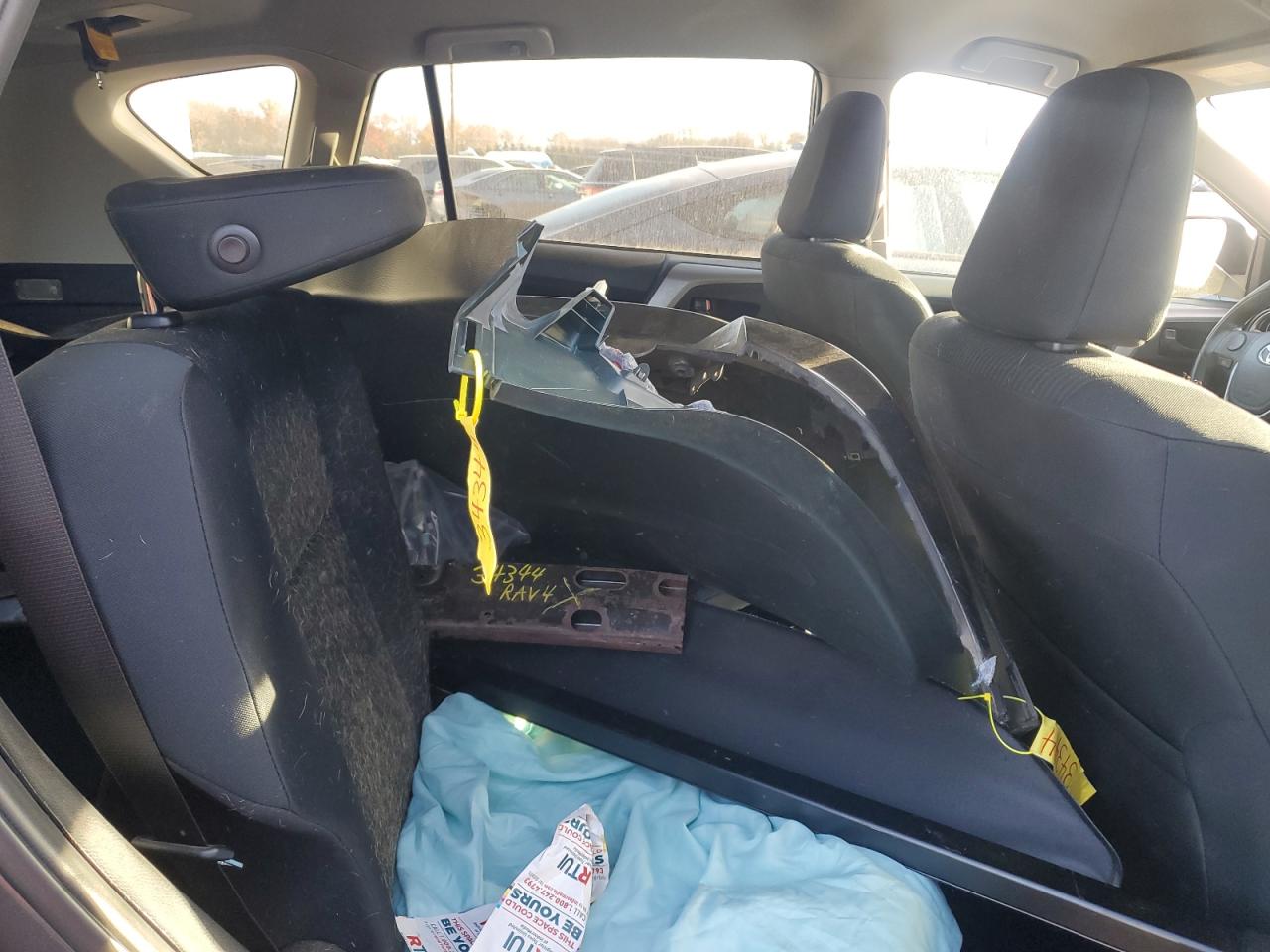 2016 Toyota RAV 4 VIN 2T3BFREV0GW497007 Copart auction photo, rear end damage thumbnail 11