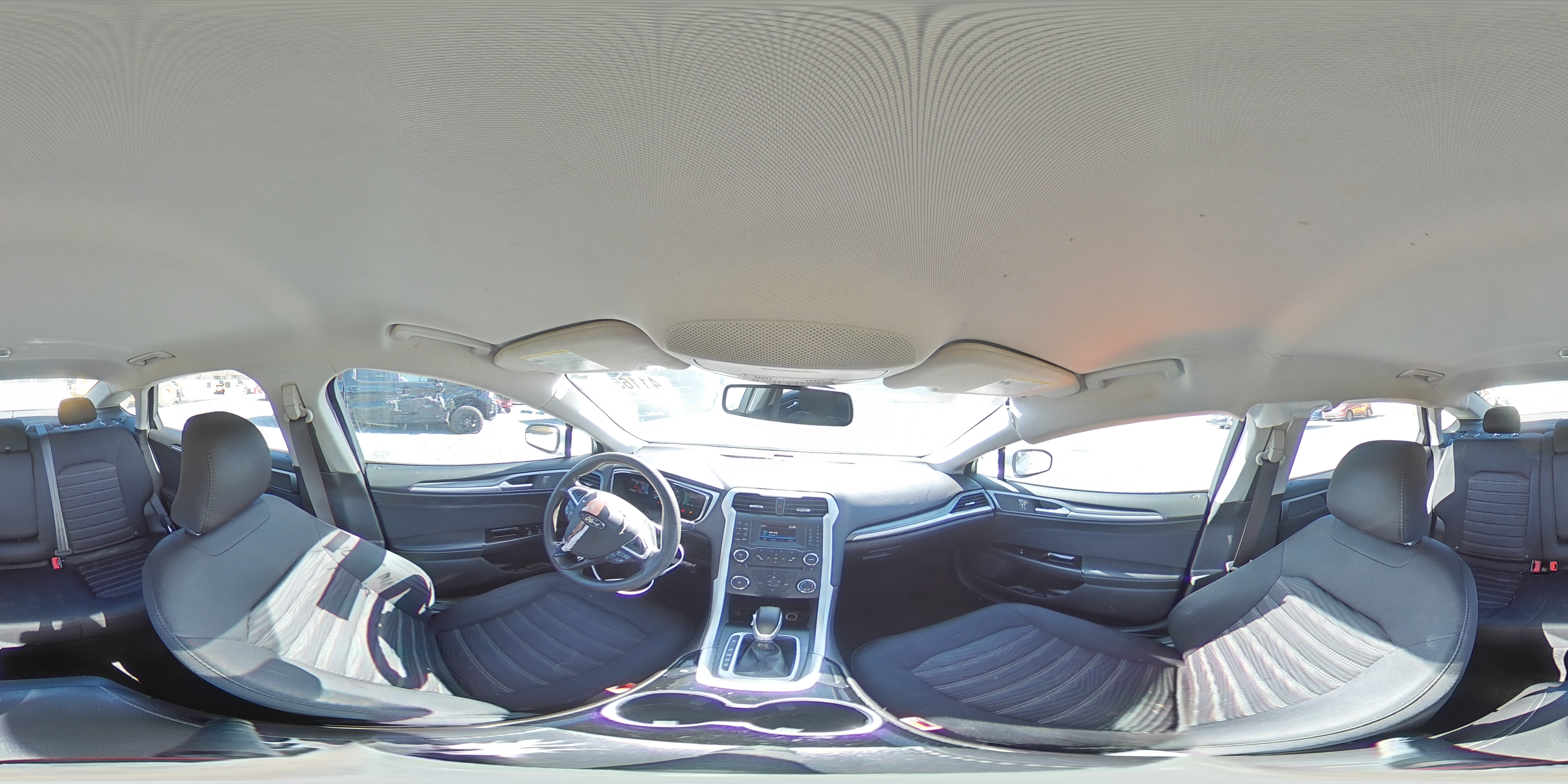 2016 Ford Fusion VIN 3FA6P0H75GR292414 Copart auction photo, front end / side damage thumbnail 12