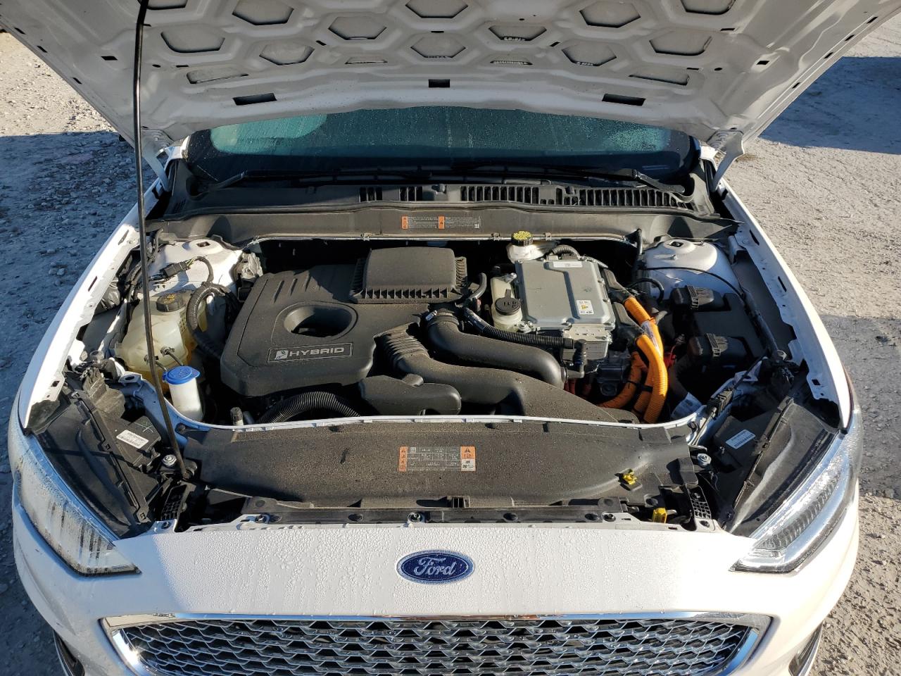 2020 Ford Fusion VIN 3FA6P0RU5LR188262 Copart auction photo, rear end / undercarriage damage thumbnail 11