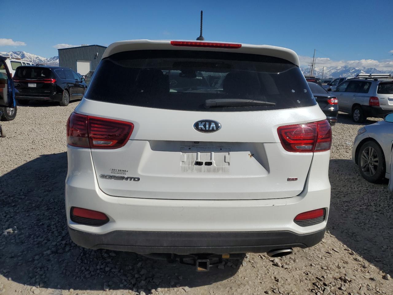 2020 KIA Sorento VIN 5XYPGDA35LG652721 Copart auction photo, front end damage thumbnail 6