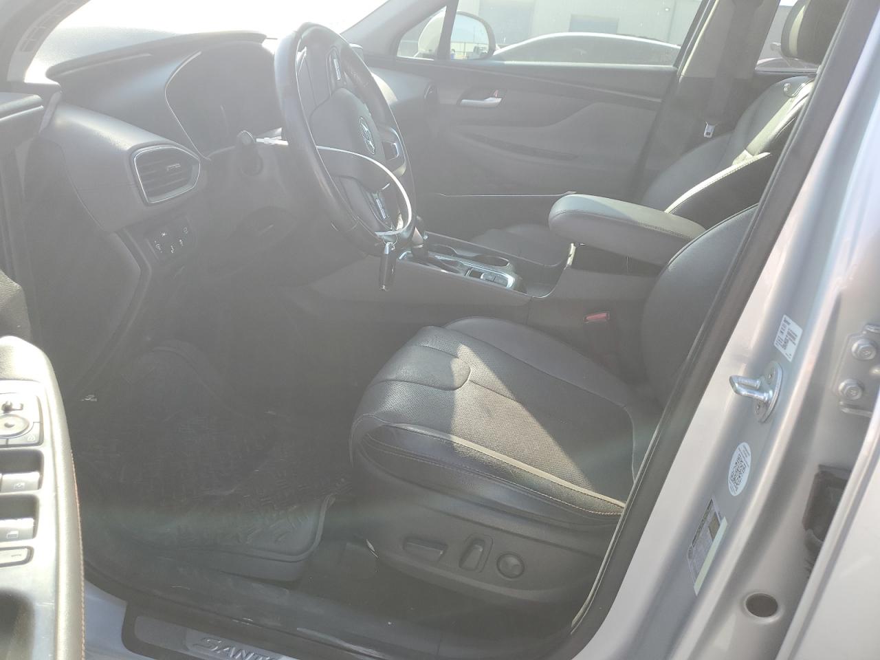 2019 Hyundai Santa Fe VIN 5NMS53AA8KH102362 Copart auction photo, front end / rear end damage thumbnail 7