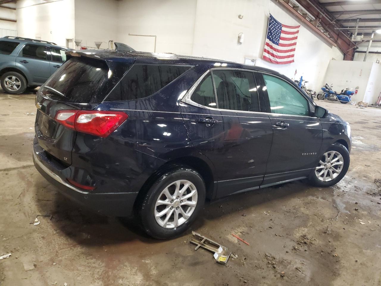 2020 Chevrolet Equinox VIN 3GNAXJEV8LS532837 Copart auction photo, front end / side damage thumbnail 3