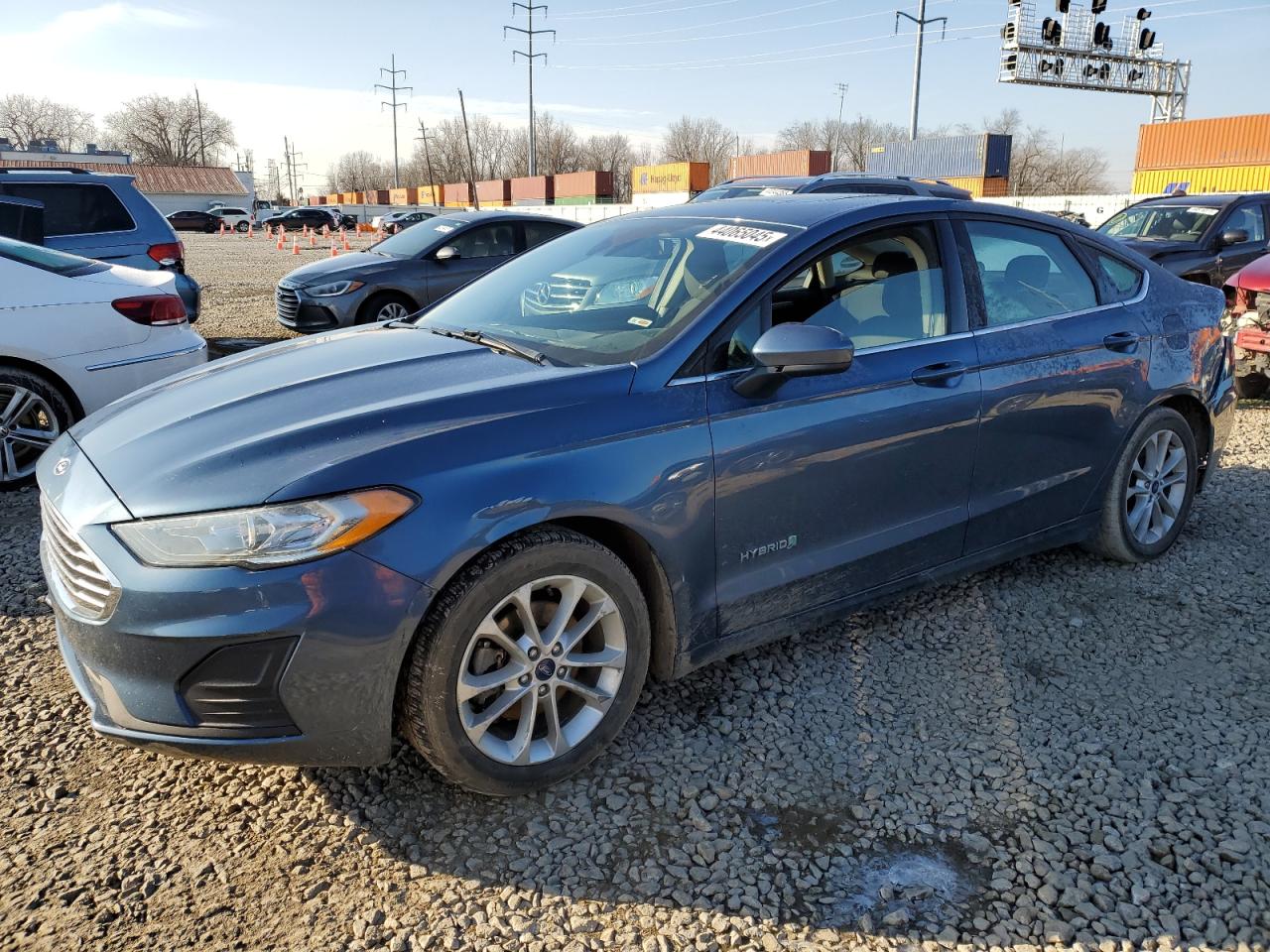 2019 Ford Fusion VIN 3FA6P0LU1KR110505