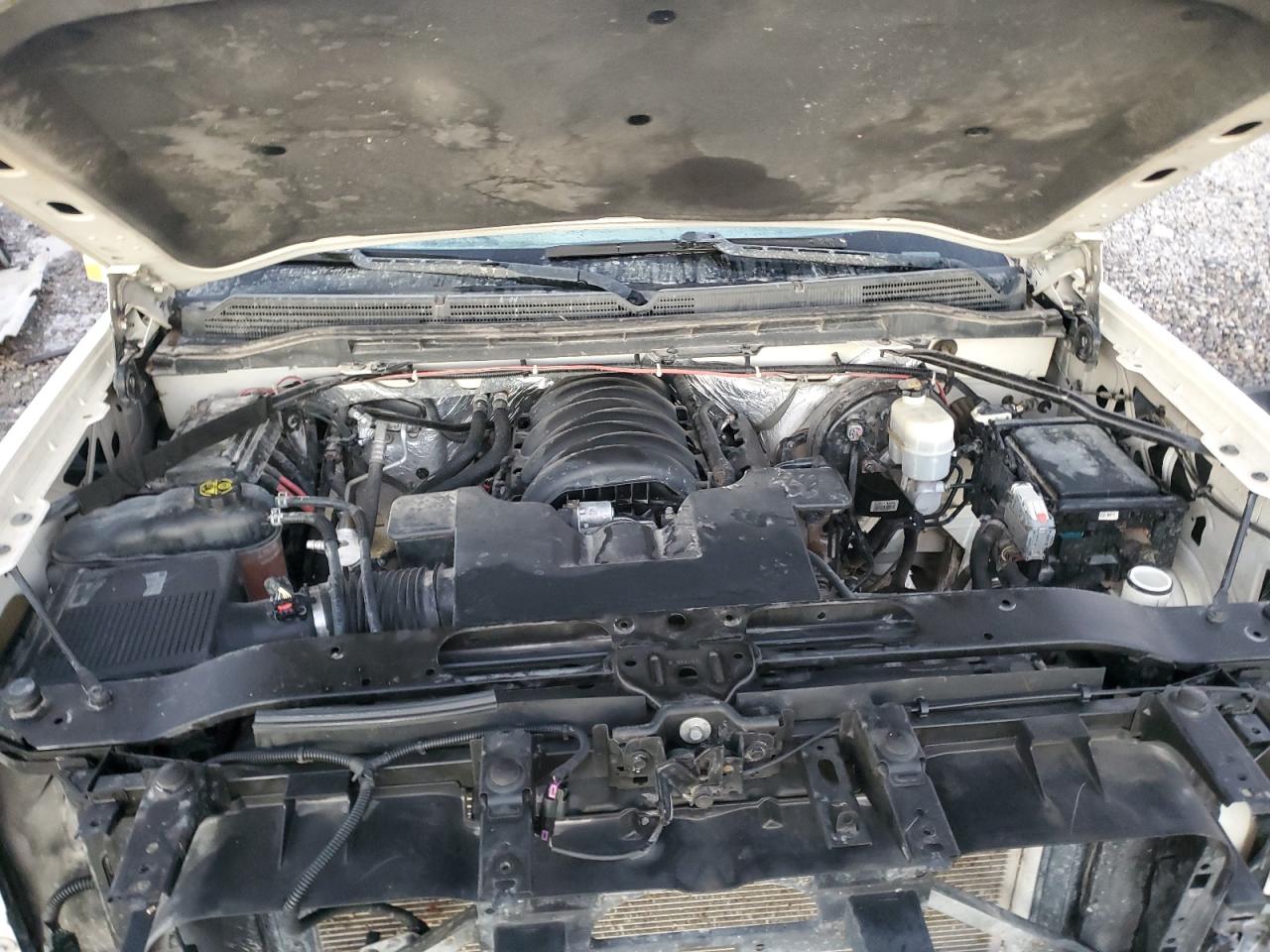 2014 GMC Sierra VIN 3GTU2VEC6EG387992 Copart auction photo, front end / stripped damage thumbnail 12