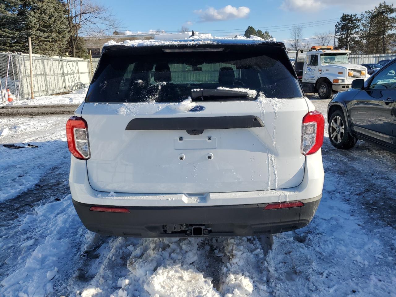 2021 Ford Explorer VIN 1FM5K8AB5MGB72094 Copart auction photo, front end damage thumbnail 6