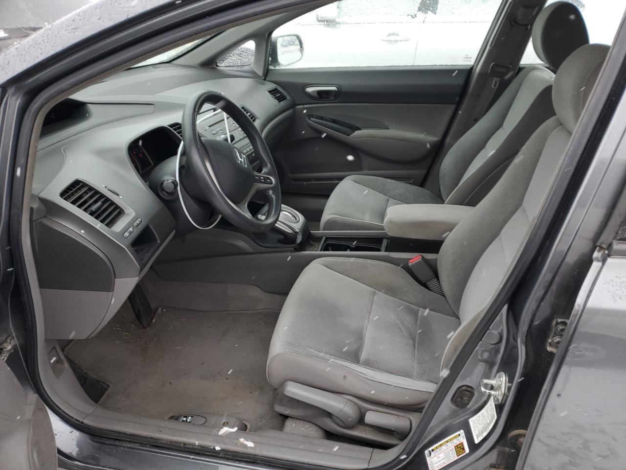 2009 Honda Civic VIN 19XFA16589E051606 Copart auction photo, side damage thumbnail 7