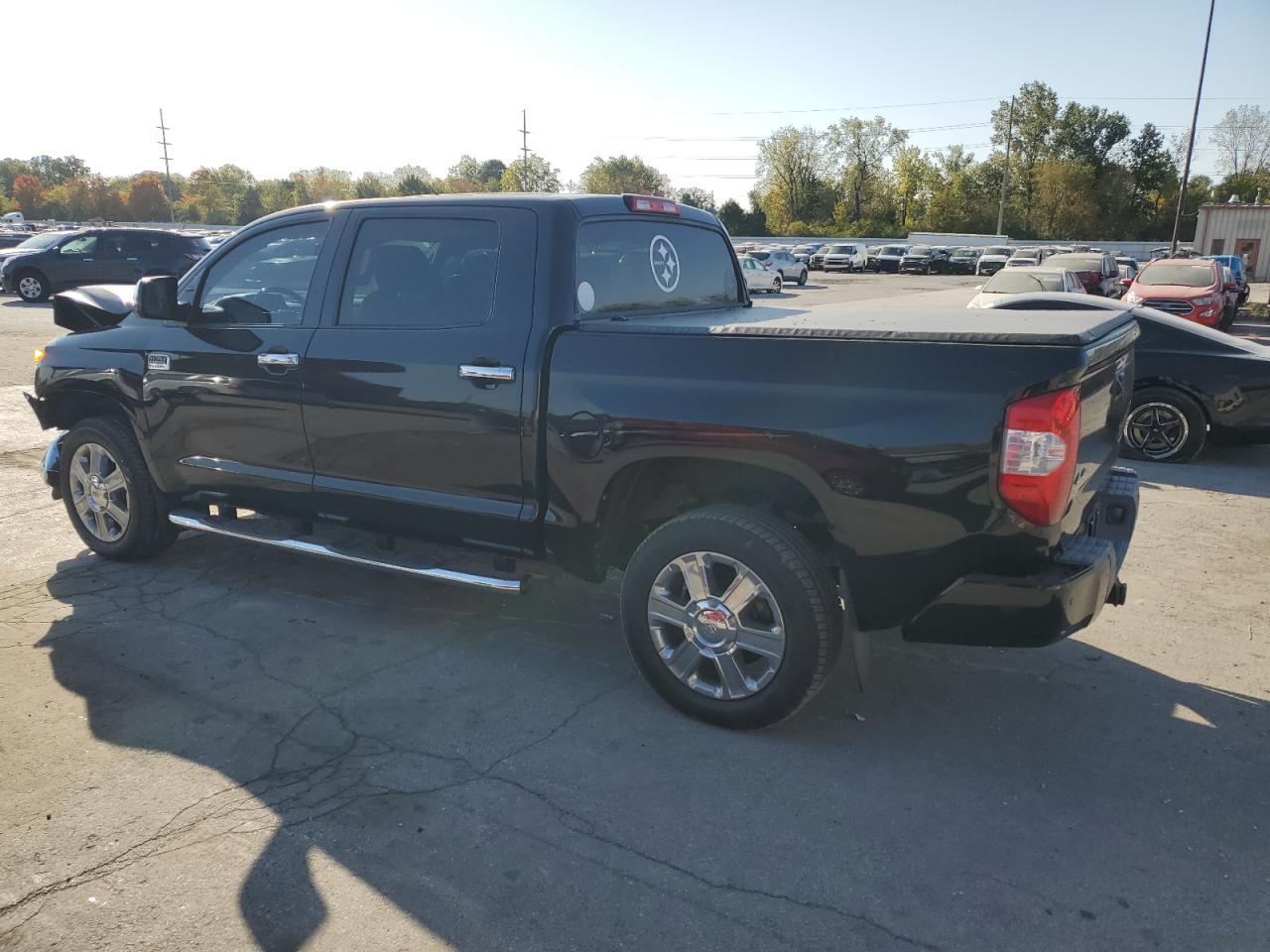 2015 Toyota Tundra VIN 5TFAY5F1XFX469994 Copart auction photo, front end / rear end damage thumbnail 2