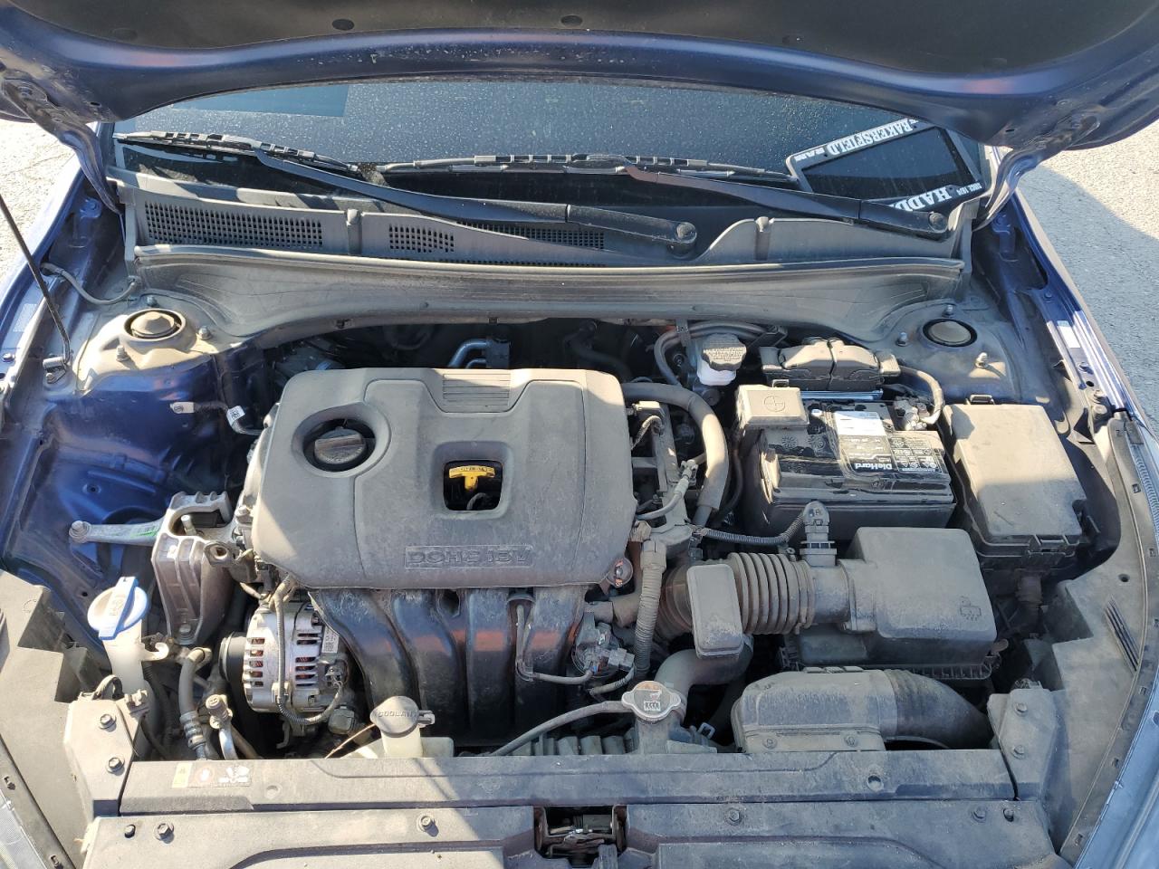2022 KIA Forte VIN 3KPF24AD6NE497521 Copart auction photo, rear end / side damage thumbnail 13