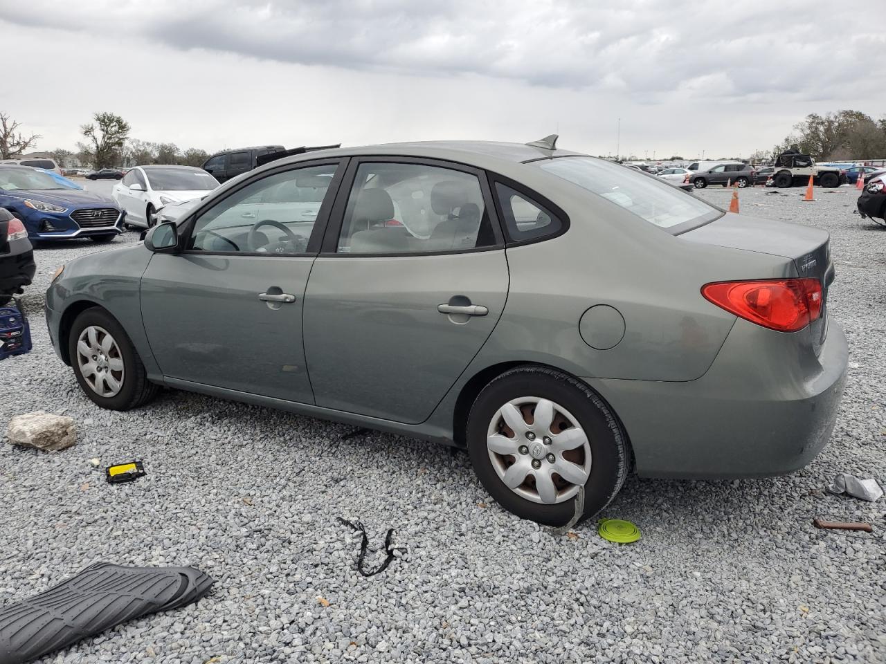 2009 Hyundai Elantra VIN KMHDU46D89U685454 Copart auction photo, side damage thumbnail 2