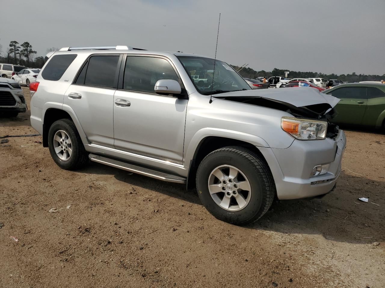 2013 Toyota 4Runner VIN JTEBU5JRXD5124210 Copart auction photo, front end / minor dent/scratches damage thumbnail 4