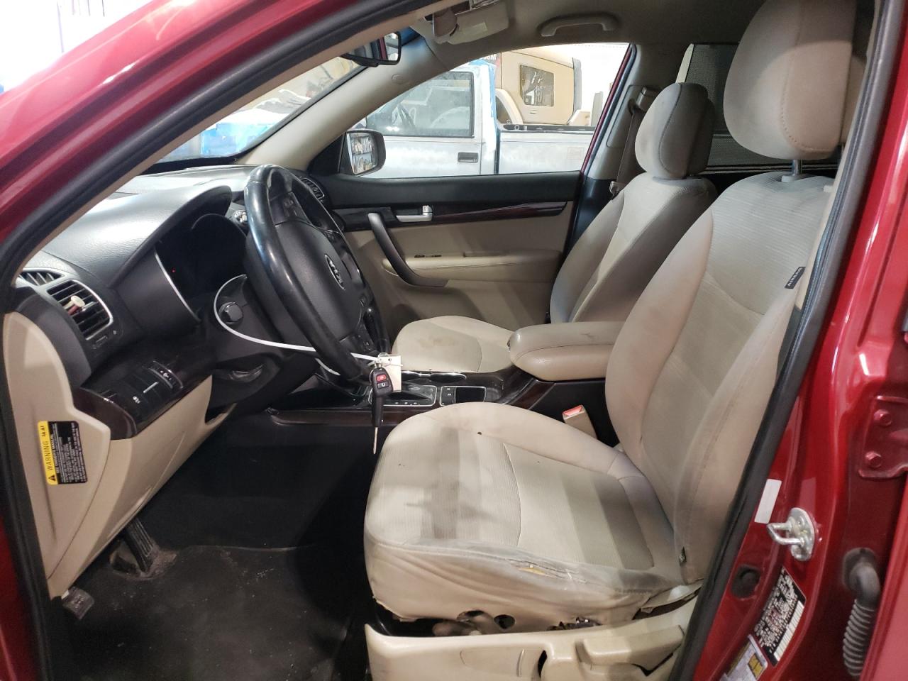 2014 KIA Sorento VIN 5XYKT3A67EG528088 Copart auction photo, all over / hail damage thumbnail 7