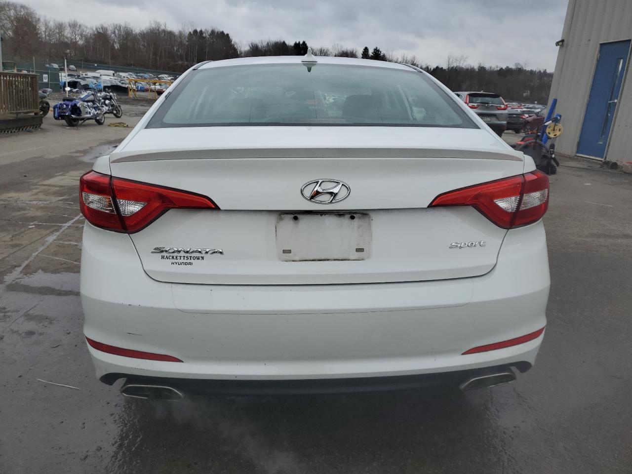 2015 Hyundai Sonata VIN 5NPE34AF6FH082190 Copart auction photo, front end damage thumbnail 6