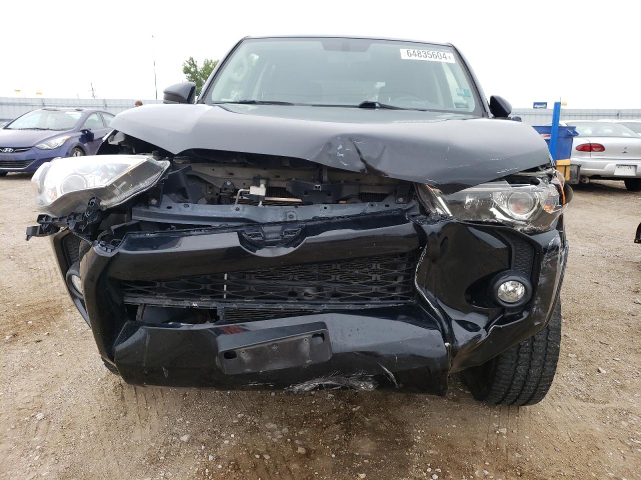 2017 Toyota 4Runner VIN JTEBU5JR3H5460061 Copart auction photo, all over damage thumbnail 5