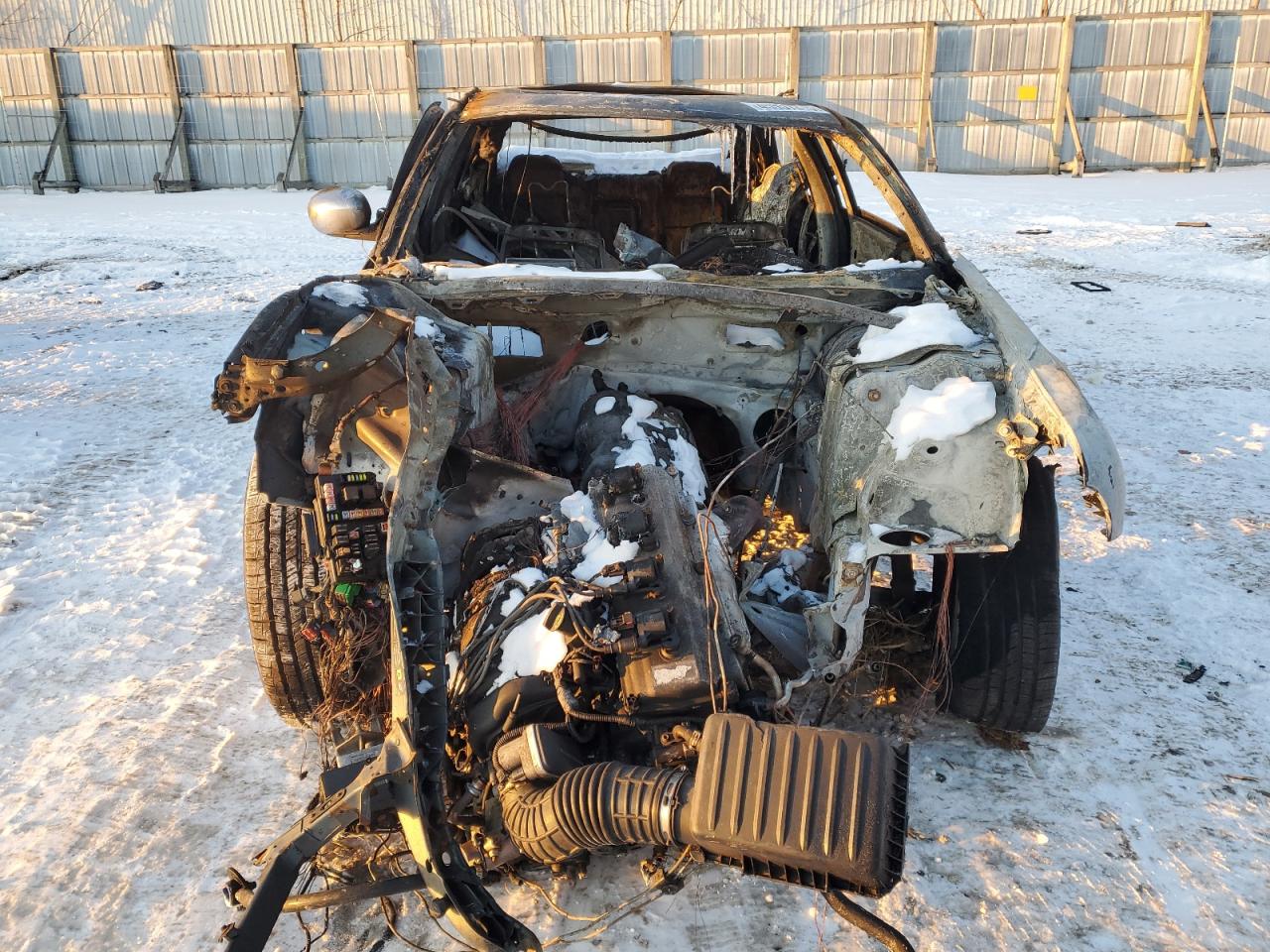 2005 Chrysler 300 VIN 2C3JA63H75H675678 Copart auction photo, burn damage thumbnail 5