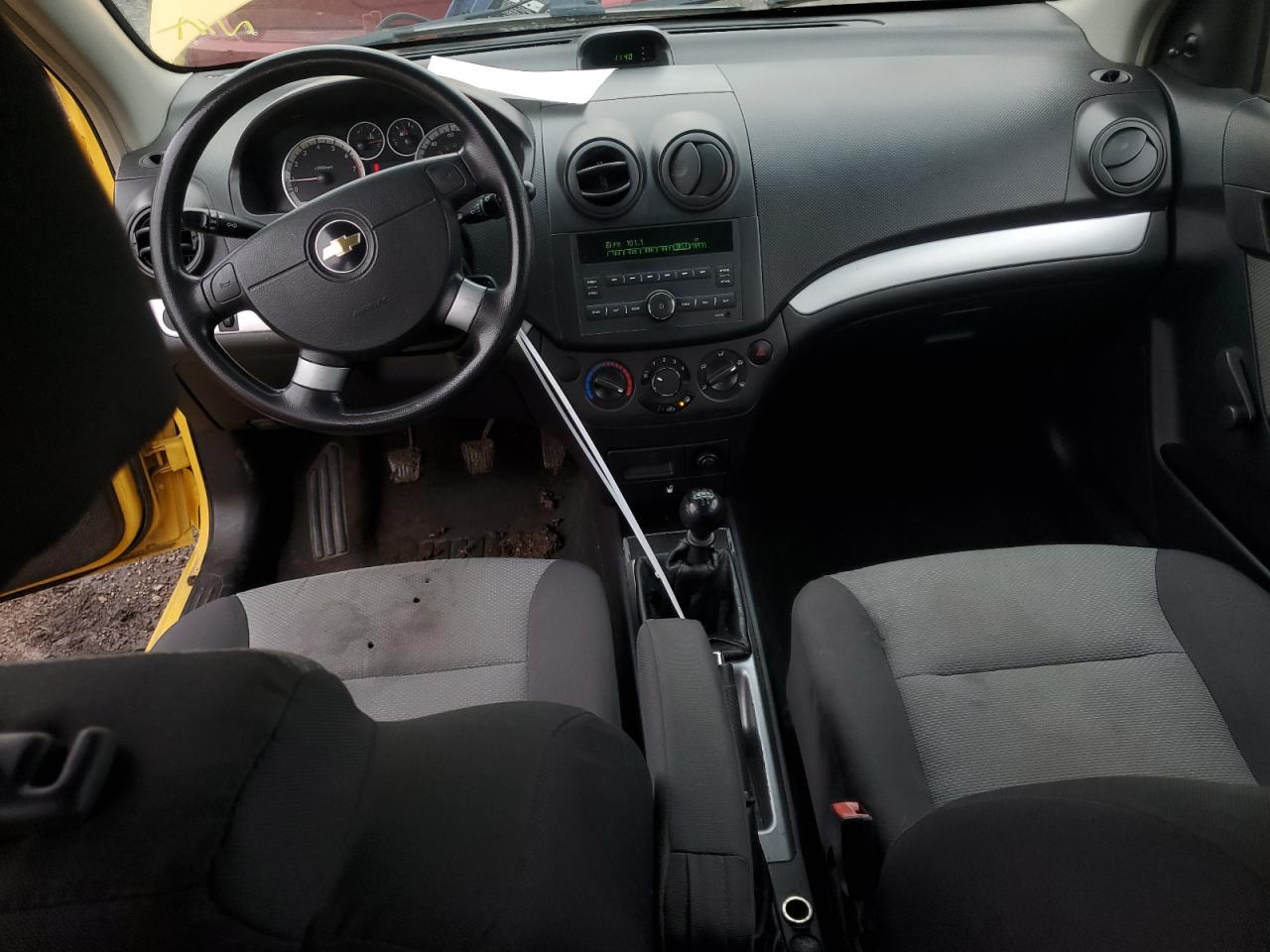 2010 Chevrolet Aveo VIN KL1TD6DE1AB102530 Copart auction photo, front end damage thumbnail 8