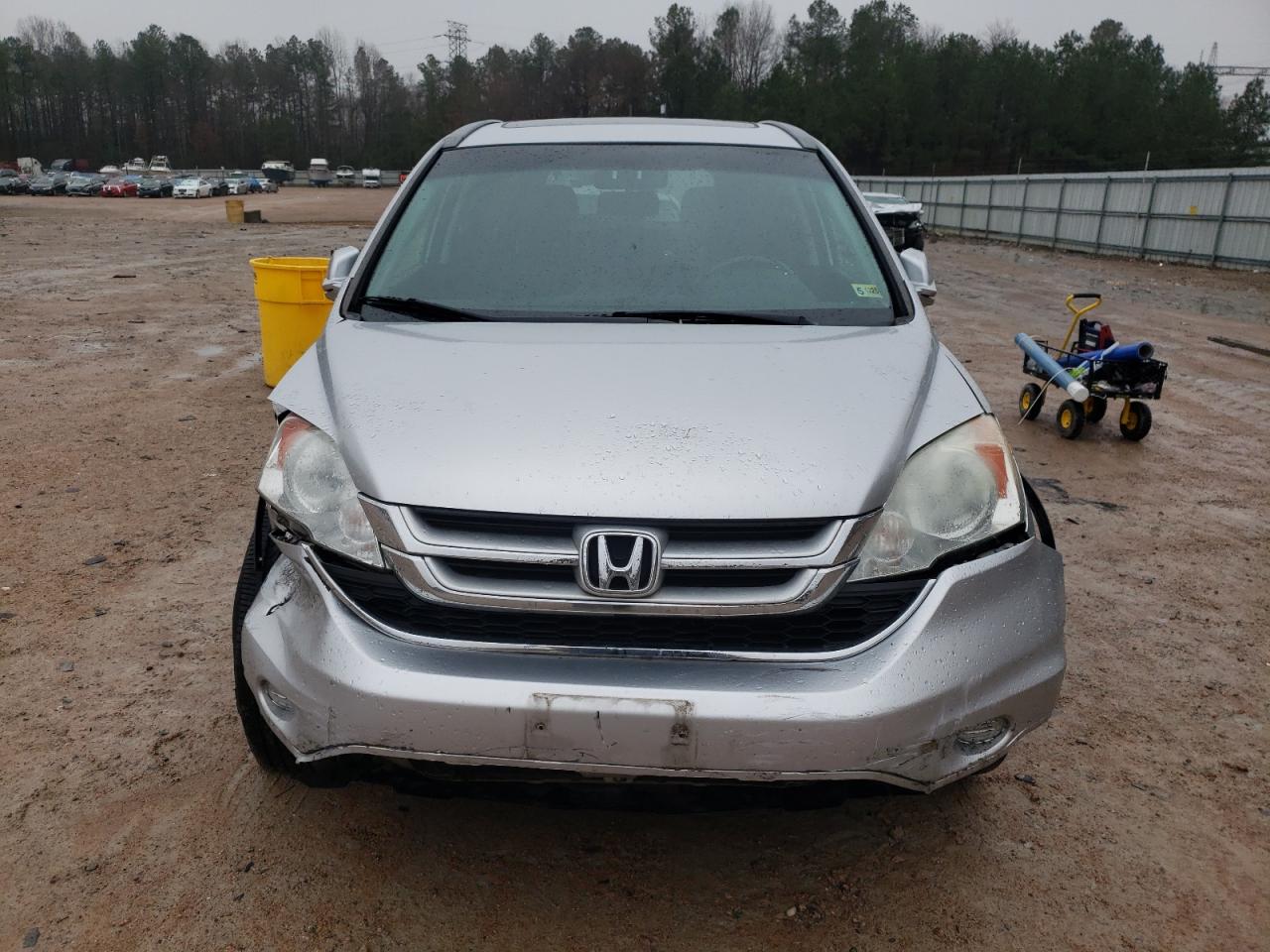2011 Honda CR-V VIN 5J6RE4H72BL068636 Copart auction photo, front end / side damage thumbnail 5