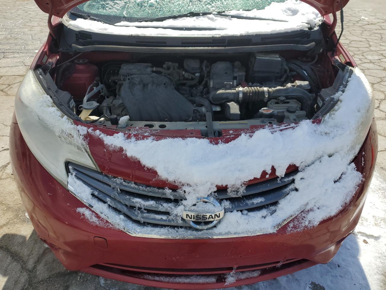 2014 Nissan Versa VIN 3N1CE2CP9EL362621 Copart auction photo, side damage thumbnail 11