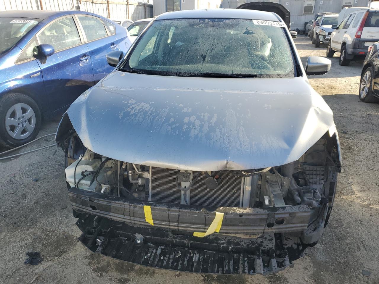2013 Nissan Sentra VIN 3N1AB7AP4DL770104 Copart auction photo, front end damage thumbnail 5