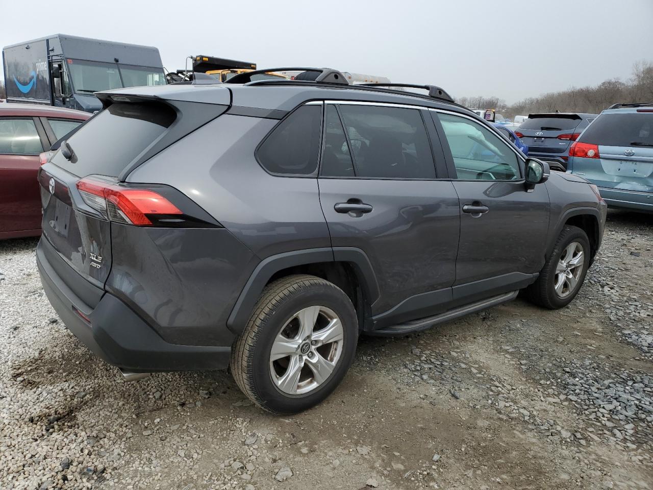 2021 Toyota RAV 4 VIN 2T3P1RFV2MW154679 Copart auction photo, undercarriage damage thumbnail 3