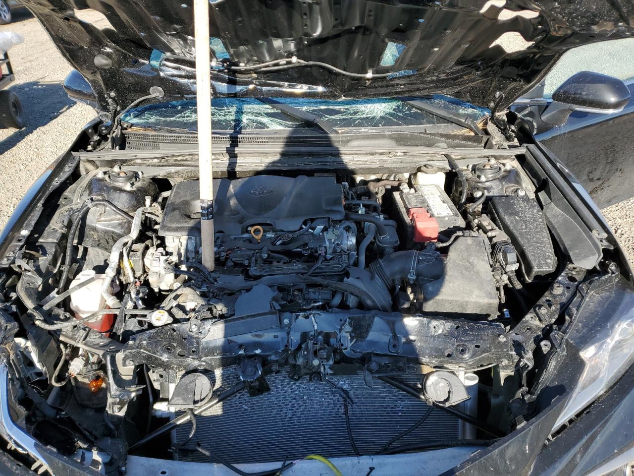 2022 Toyota Camry VIN 4T1R11BKXNU060288 Copart auction photo, front end / mechanical damage thumbnail 12